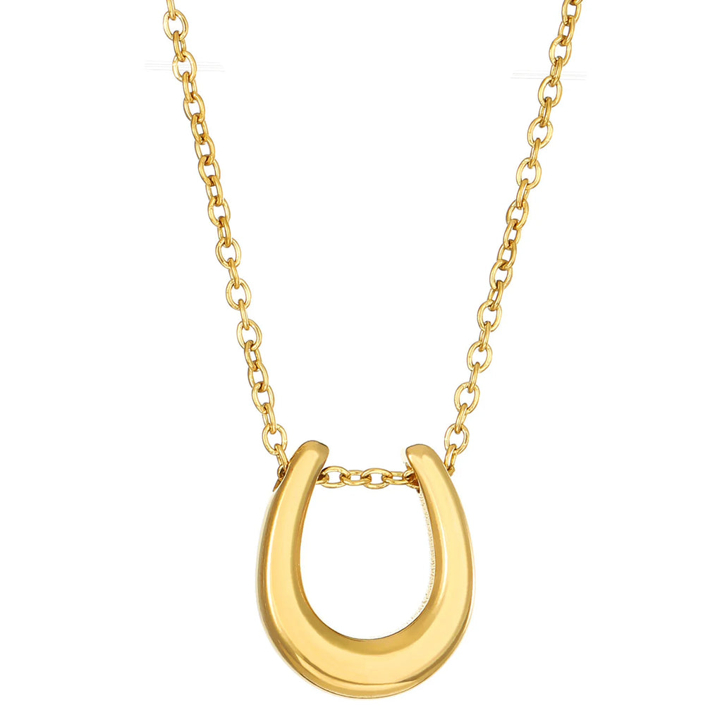 Horseshoe U-shaped Necklace