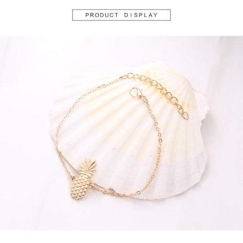 NICE Chain Pineapple Anklet Bracelets Jewelry