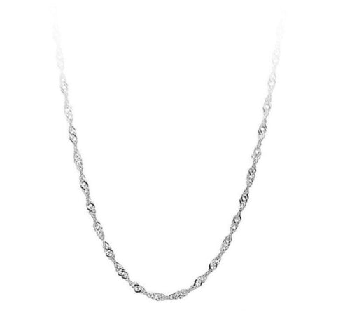 Necklace Female Necklace Models Wave Chain Of