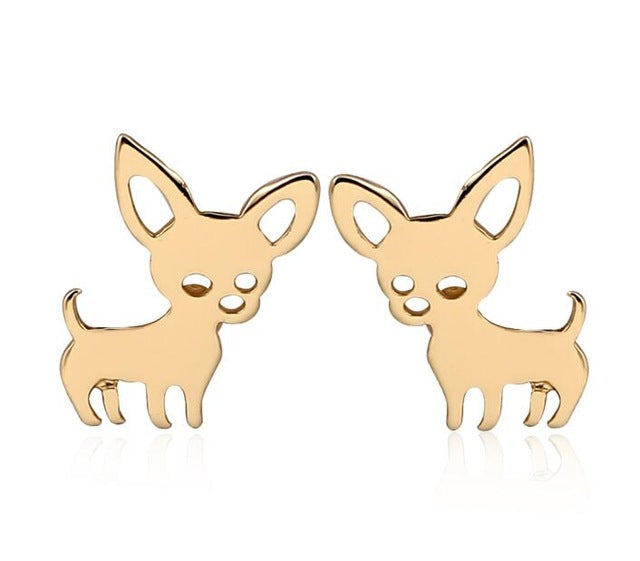 Animal Earrings Small Chihuahua Earring